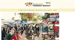 Desktop Screenshot of margaretriverfarmersmarket.com.au