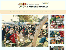 Tablet Screenshot of margaretriverfarmersmarket.com.au